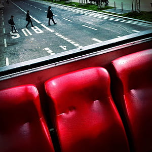 three men walking on street during day thumbnail