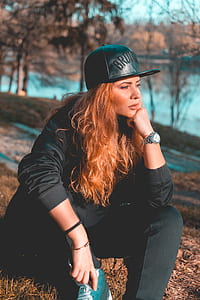 woman chin on hand thumbnail