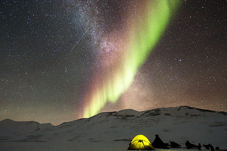 yellow tent on mountain thumbnail