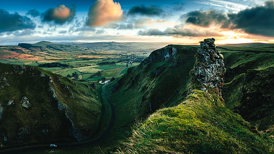landscape photo of green mountain thumbnail