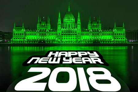 Happy New Year 2018 signage thumbnail