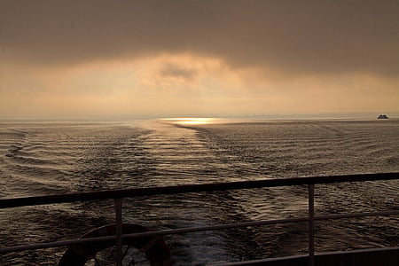 body of water during sunset thumbnail