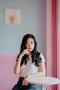 woman sitting on chair thumbnail