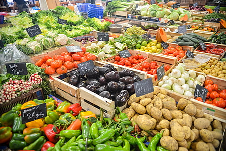 assorted-type vegetable in crates thumbnail