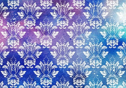 blue and white textile thumbnail