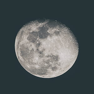 close-up photography of moon thumbnail