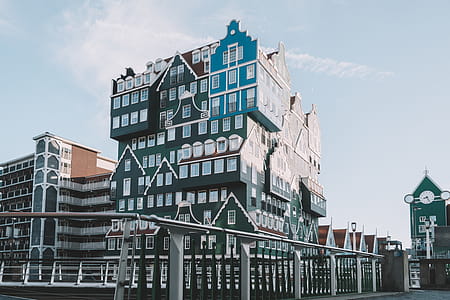 Green and Blue Multi-story Building thumbnail