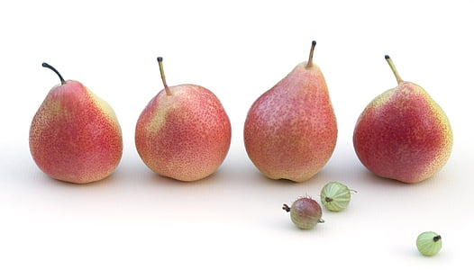 several red pears thumbnail