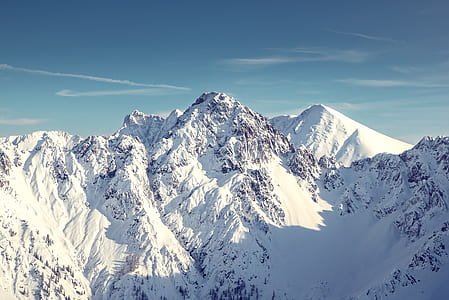 snow-capped mountain at daytime thumbnail