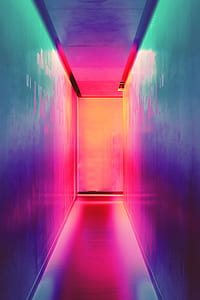 LED lighted hallway thumbnail