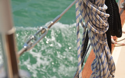 white and black ropes thumbnail