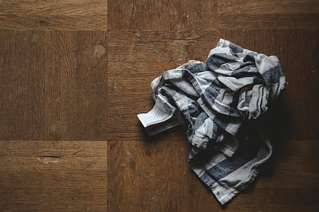 white and gray textile thumbnail