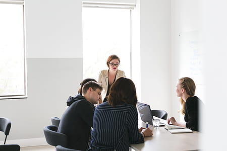 Woman Leads Creative Meeting Photo thumbnail