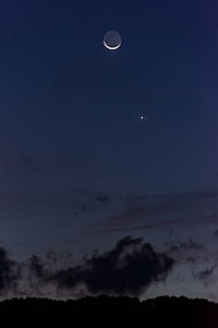 silhouette of moon thumbnail