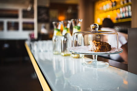 The modern cafe with cozy interior thumbnail
