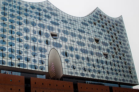 blue and white building low-angle photography at daytime thumbnail