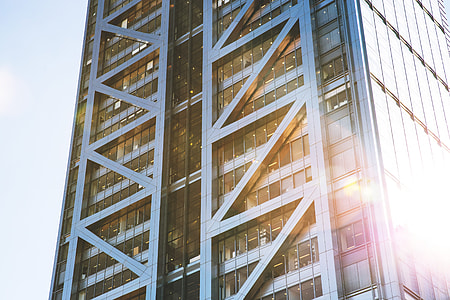 A skyscraper captured at sunset in the City of London financial district thumbnail