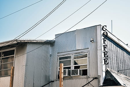 coffee shop under blue sky during daytime thumbnail