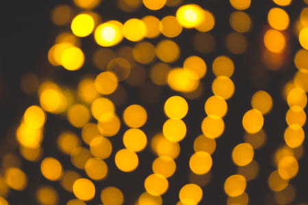 lights, dots, orange, bokeh thumbnail
