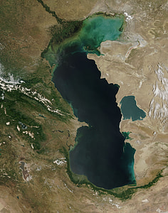 Caspian Sea, Satellite Photo thumbnail