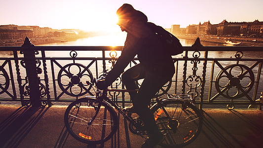man riding bicycle thumbnail