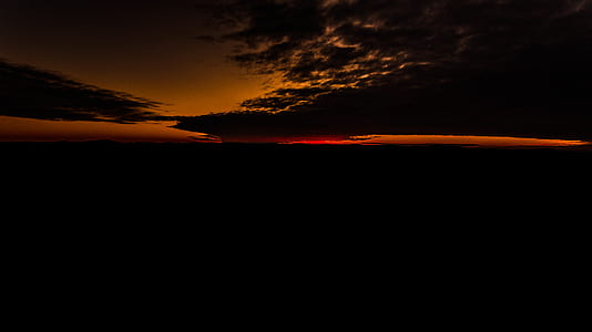 sunset, scenic, orange sunset, cloud thumbnail