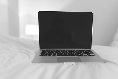 Minimal MacBook in Black and White thumbnail