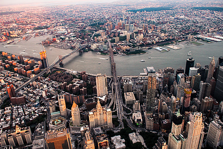 aerial view of city during daytime thumbnail