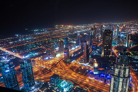time-lapse photography of city during nighttime thumbnail