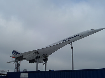 white Air France jet plane thumbnail