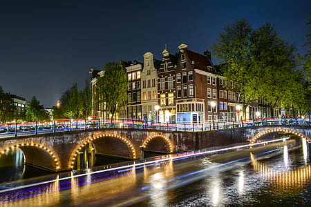 long exposure photography of road with bridge thumbnail