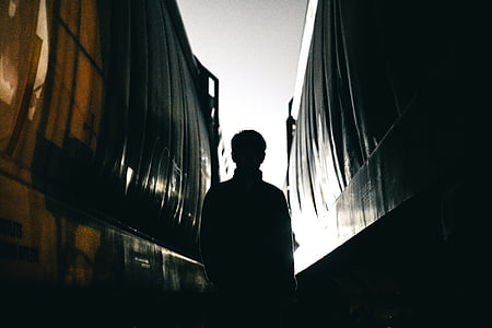 silhouette of man thumbnail