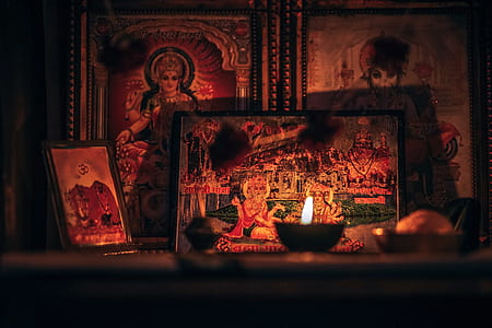 Assorted Hindu Gods Photography thumbnail