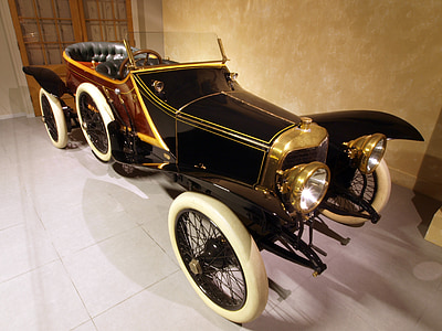 vintage black and brown cabriolet thumbnail