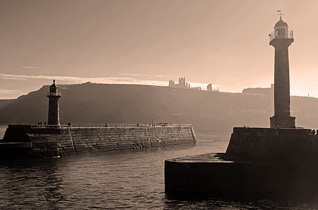 photo of tower on body of water thumbnail