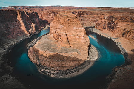 aerial photography of canyon thumbnail