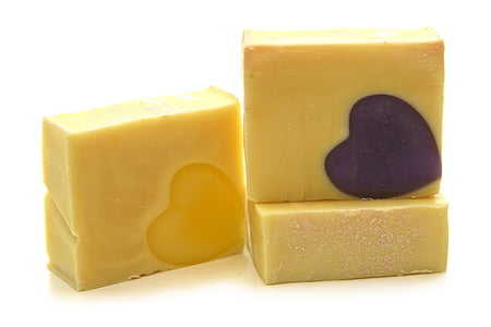 three yellow bar soaps thumbnail