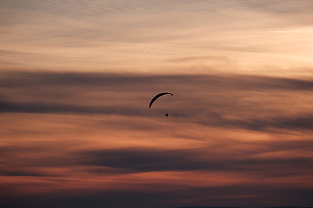 Evening, Paragliding, cloud, sky thumbnail