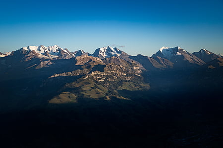brown mountains over horizon thumbnail
