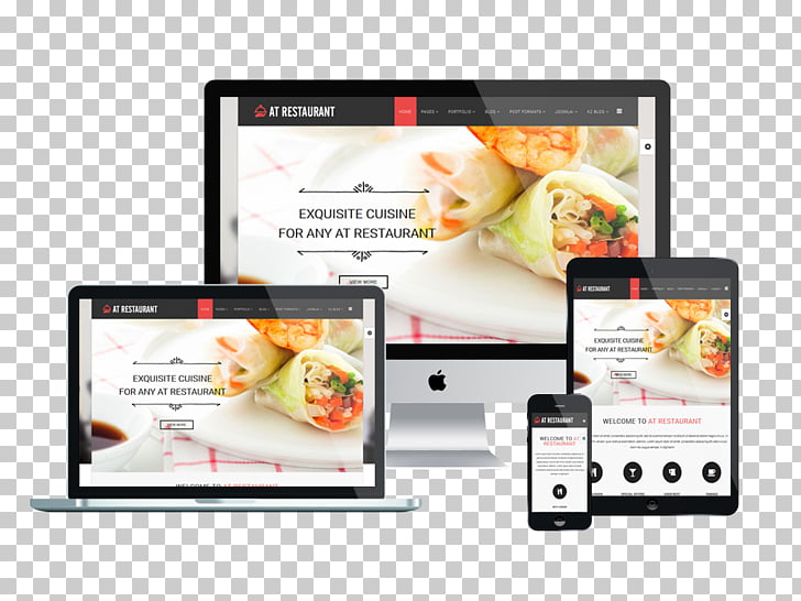 responsive web design web development menu templates print template