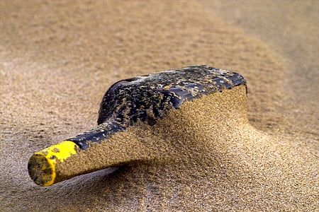 bottle on sand thumbnail