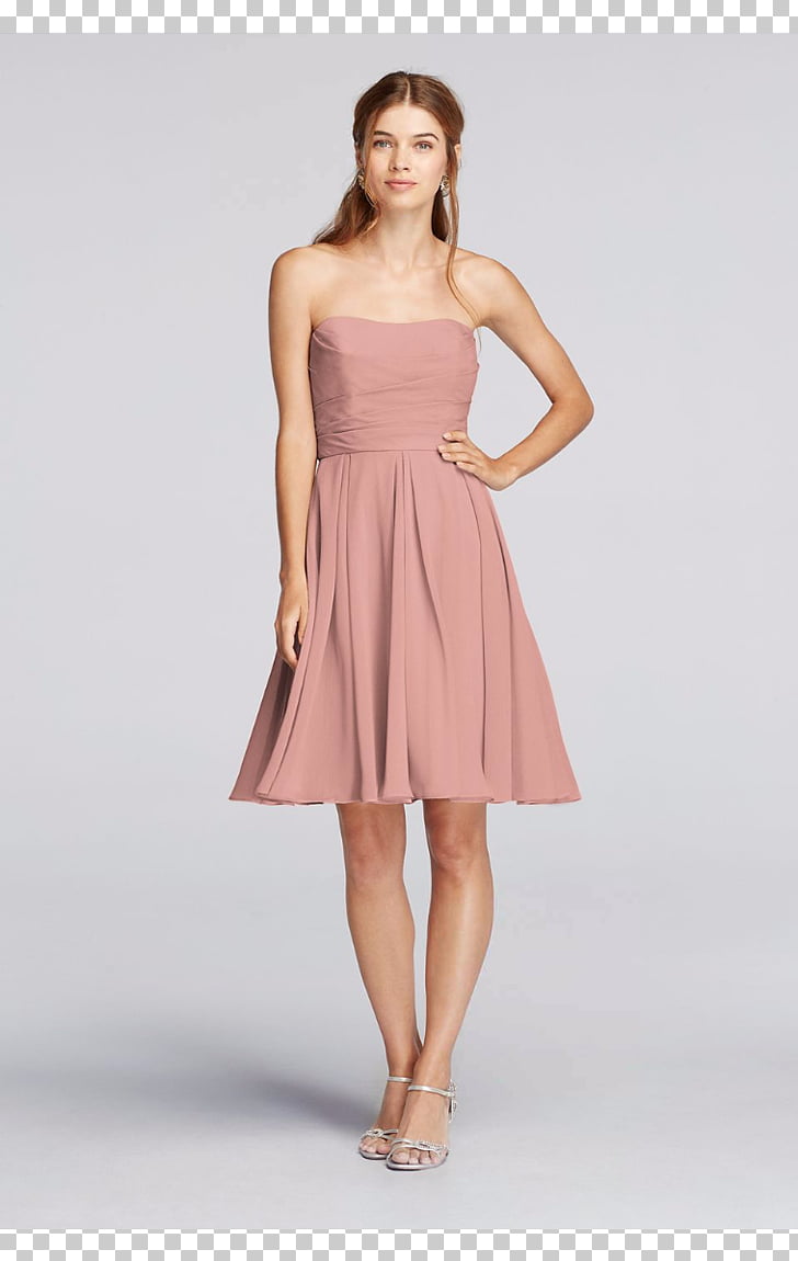 Wedding Dress David S Bridal Chiffon Bridesmaid Dress Dress Png