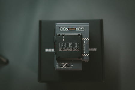 rectangular gray steel component on top of box thumbnail