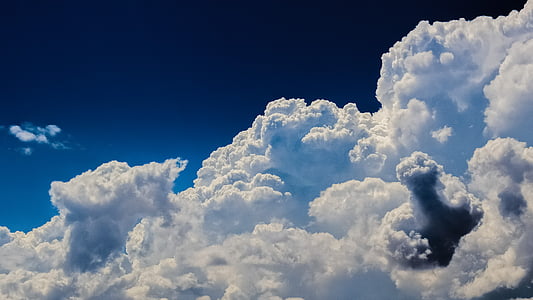 white cloud in blue sky during daytime thumbnail