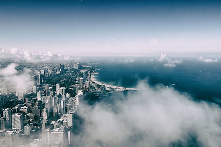 Aerial View Photograph of City thumbnail