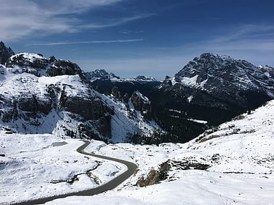 snow capped mountain at daytime thumbnail