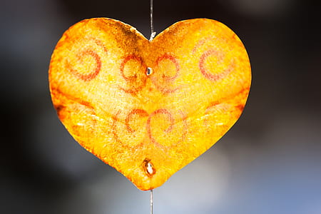 selective focus photography of heart decor thumbnail