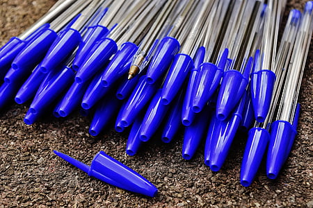 blue ballpoint pen lot thumbnail