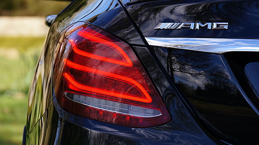black Mercedes-Benz AMG taillight thumbnail
