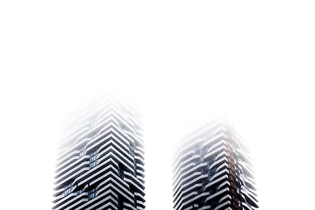 architecture, building, infrastructure, tower, skyscraper, fog thumbnail